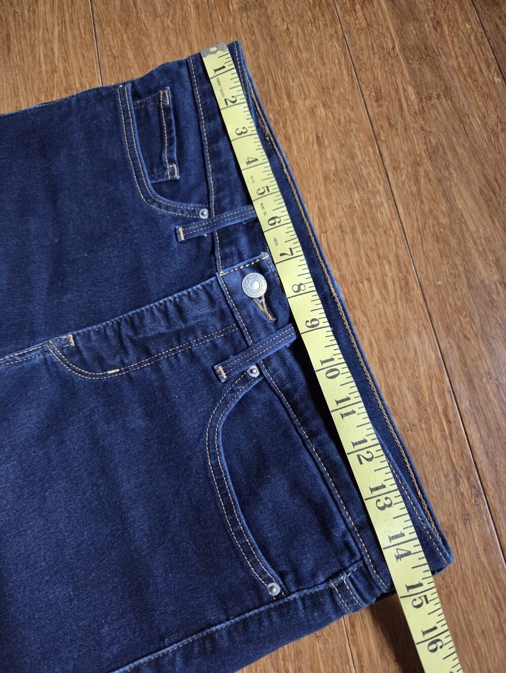 Levi's 311 Shaping Skinny Jeans Dark Wash Stretch Women's 28 x 30 Mid Rise - Picture 7 of 10